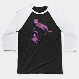 Space cats Baseball T-Shirt